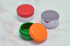 Plastecca parts, a plastic jar